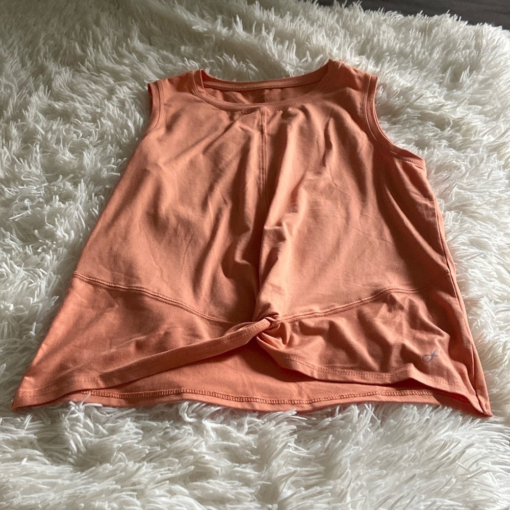 Women’s orange athletic tank top!